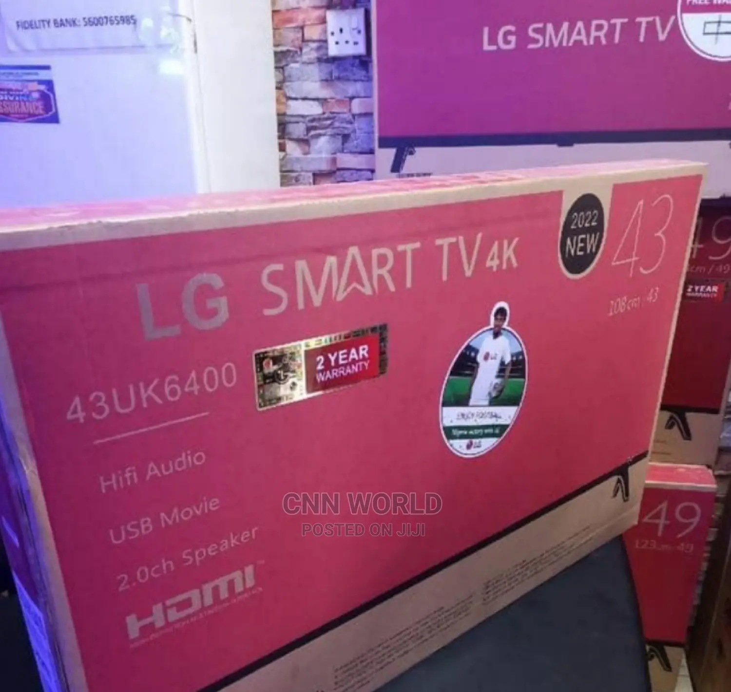 2023made>Lg Smart Internet Tv 43"Inch Netflix Youtube App