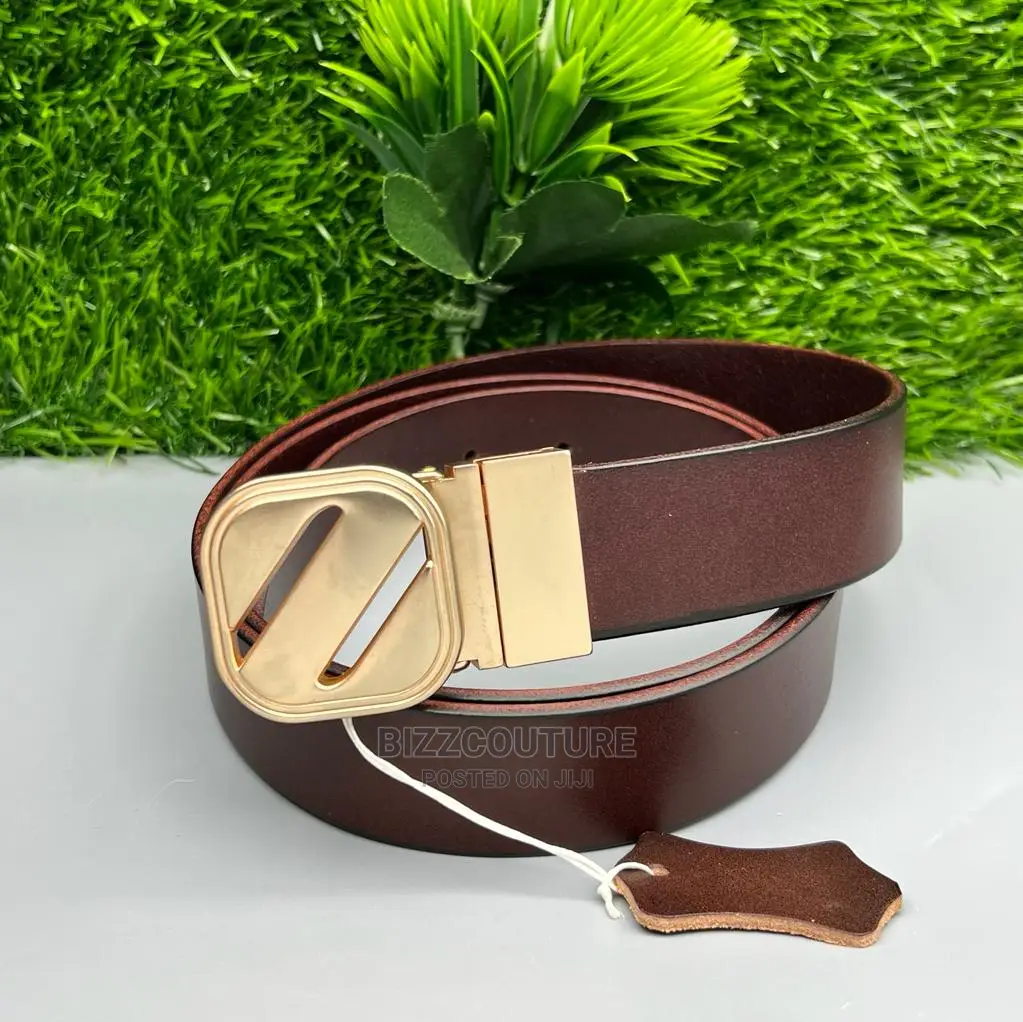 Original ZANETTI Leather Belts Available in Store