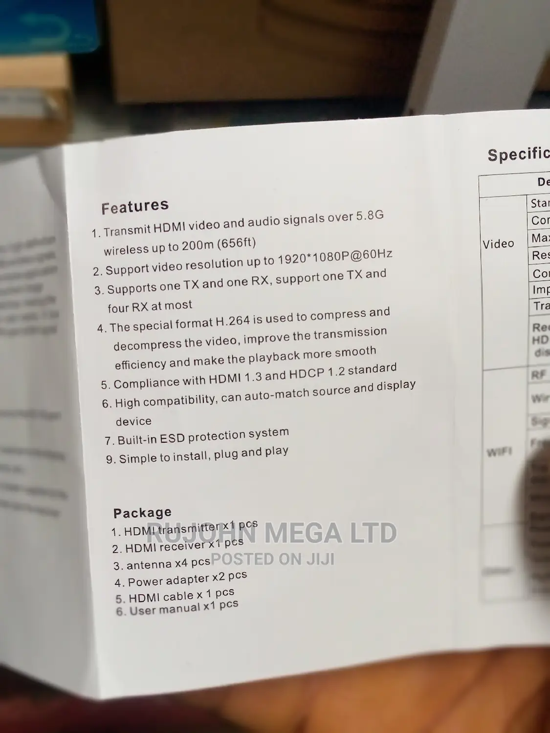 Magnus 656ft Wireless Video Transmission System