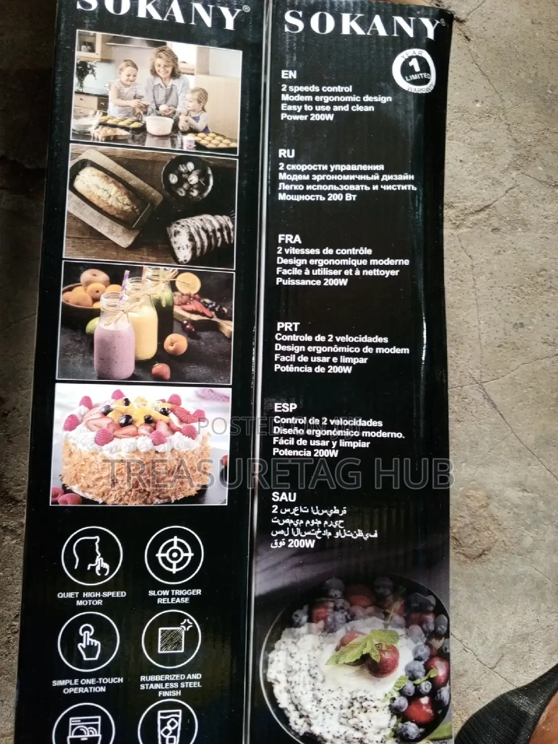 Sokany Hand Blender