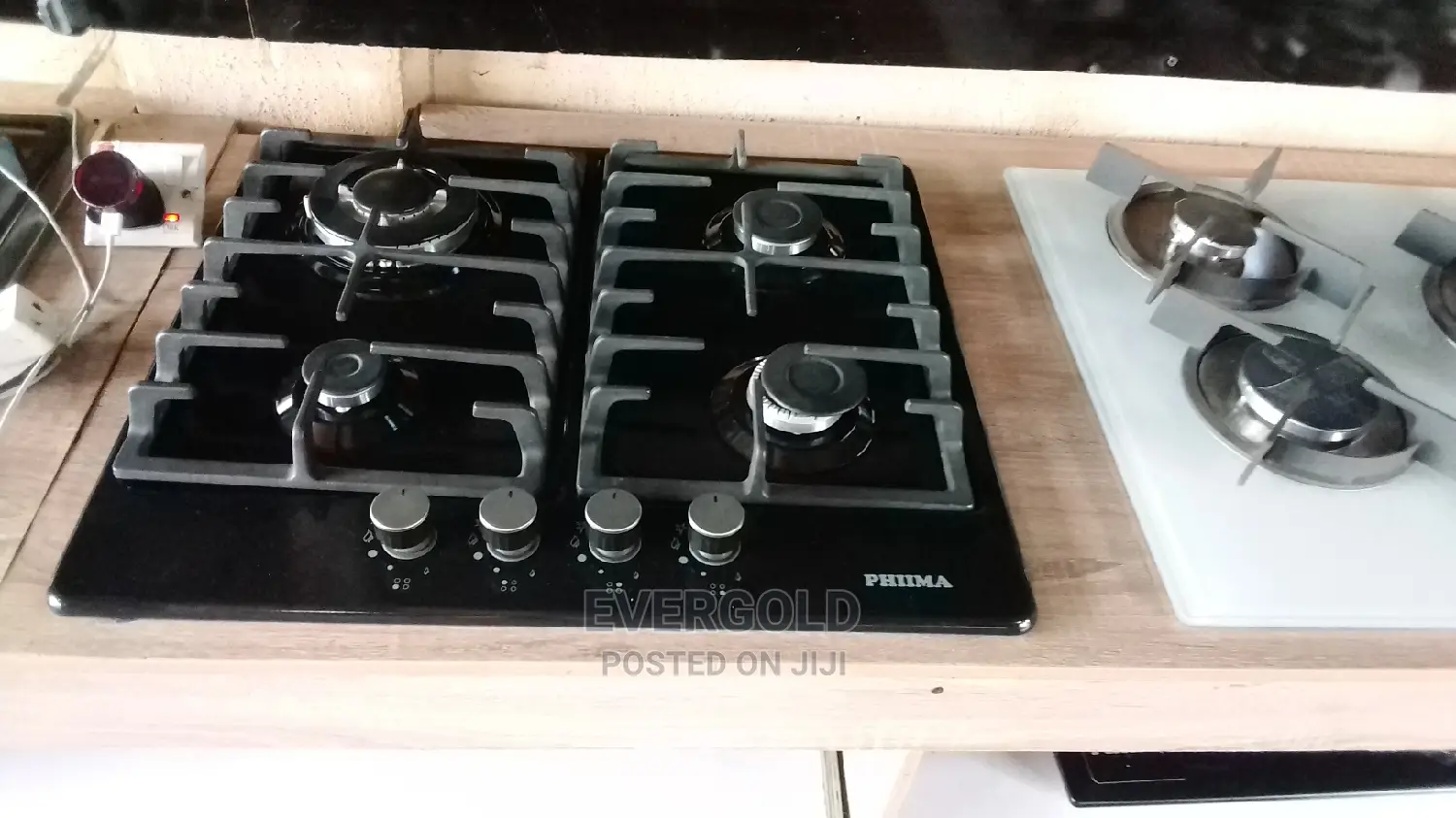 4 Burner All Gas Stainless Steel Black Cooker Hob Available