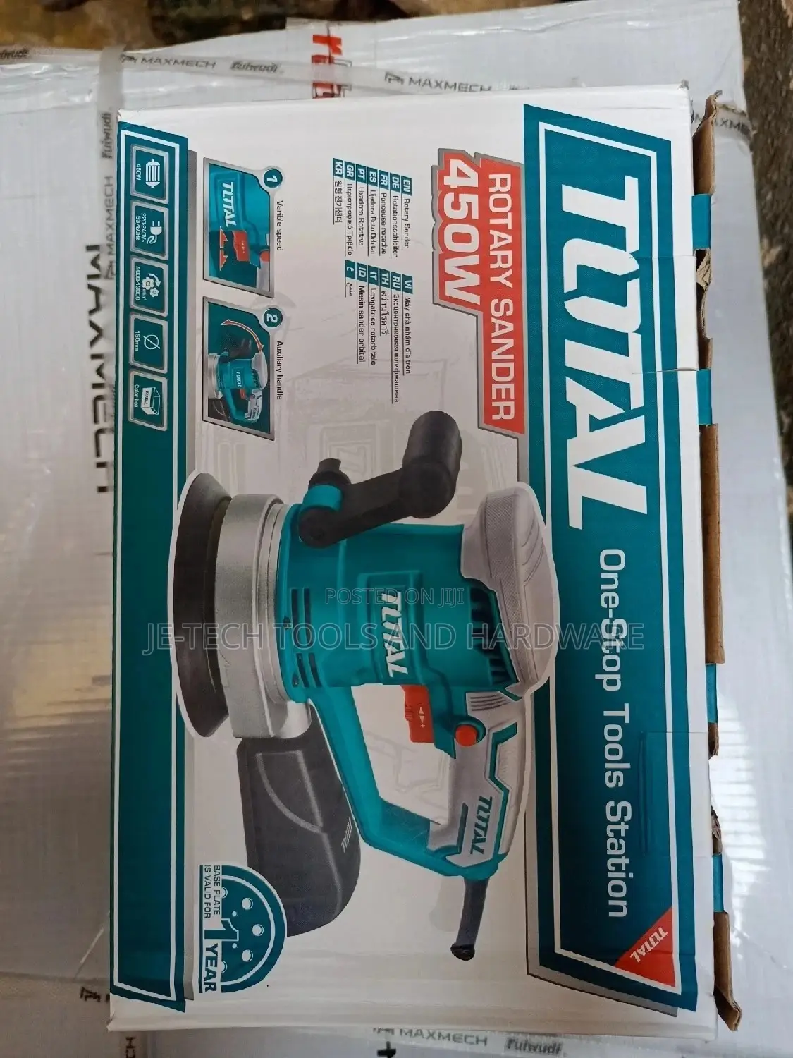 Total Wall Sandpaper Wood Machine - 450w
