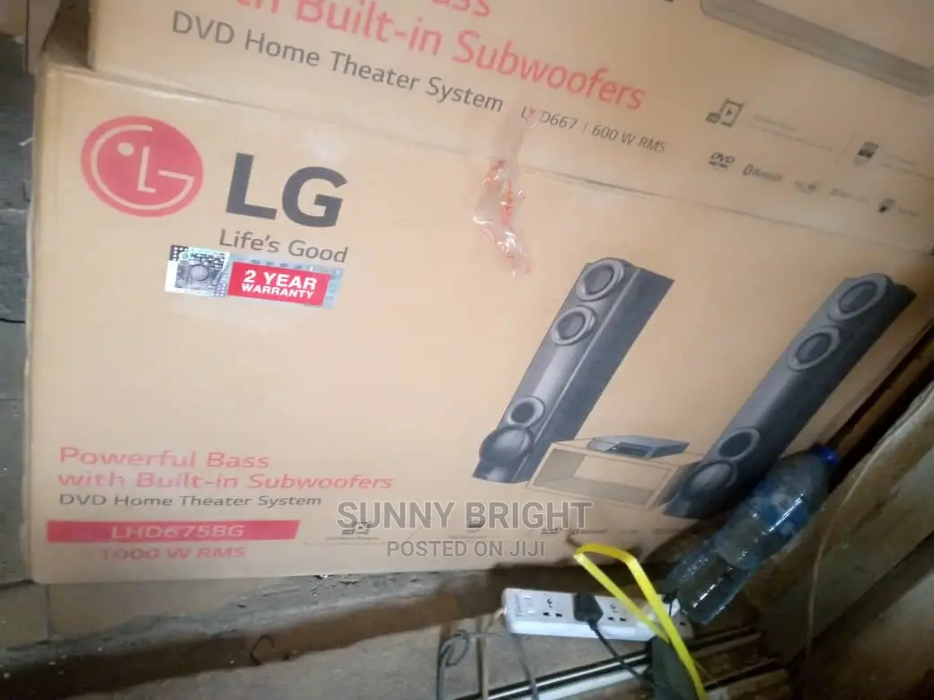L G Home Theater 1000w With Two Years Warranty