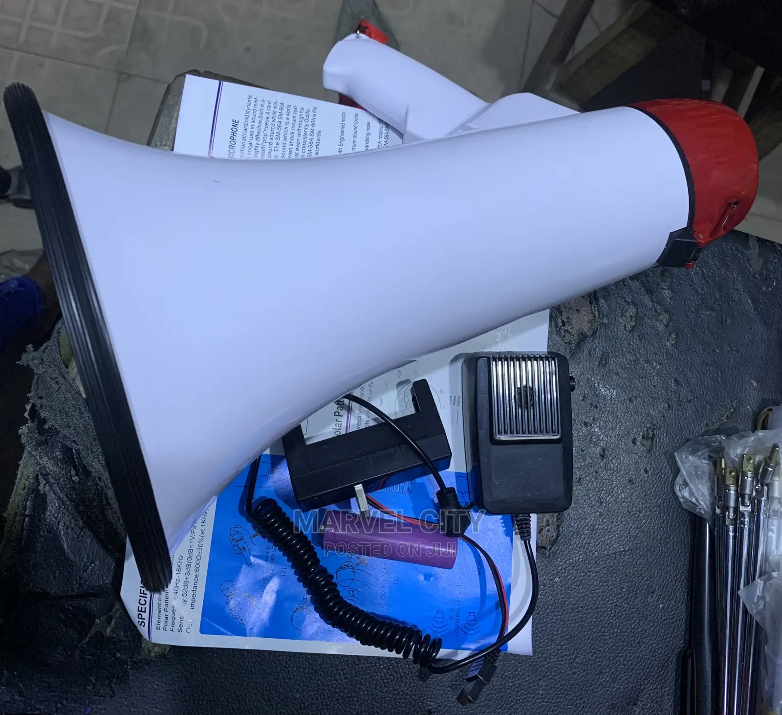 Tm-15 Rechargeable Portable Loud Megaphone