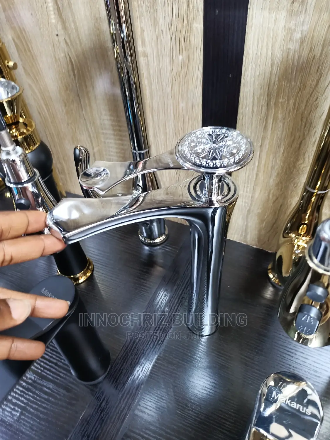 Stainless Chrome Long Mixer (8901KH)