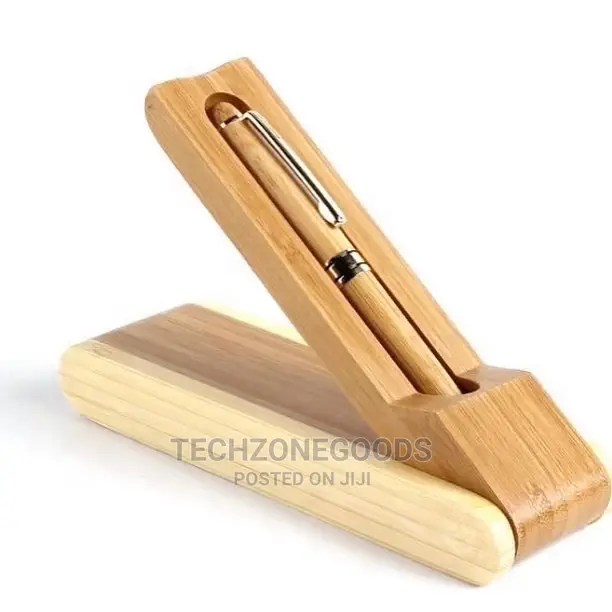 Bamboo Wooden Pen and Case