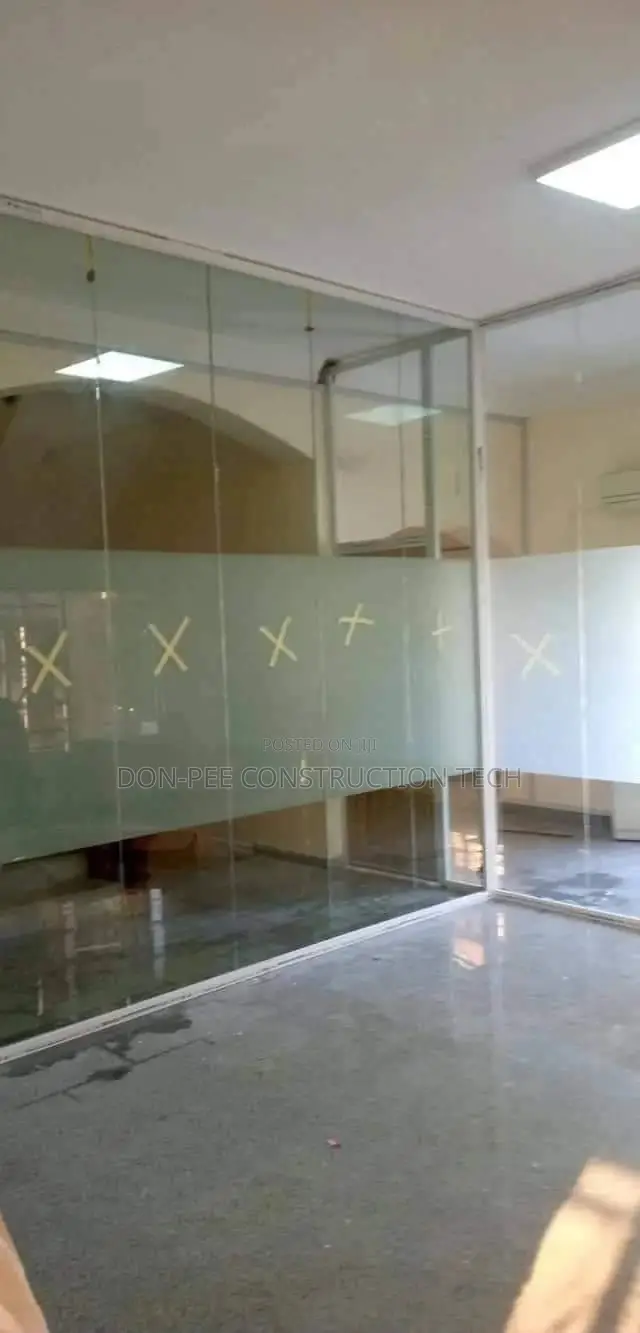 Frameless Glass Partitions