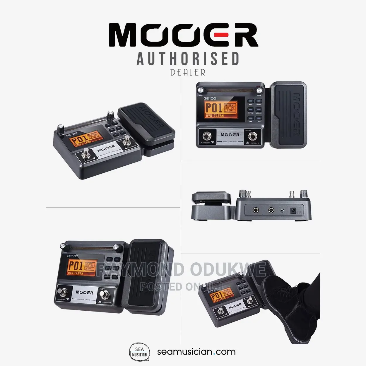 Mooer GE 100 Multi Guitar Effect Pedal