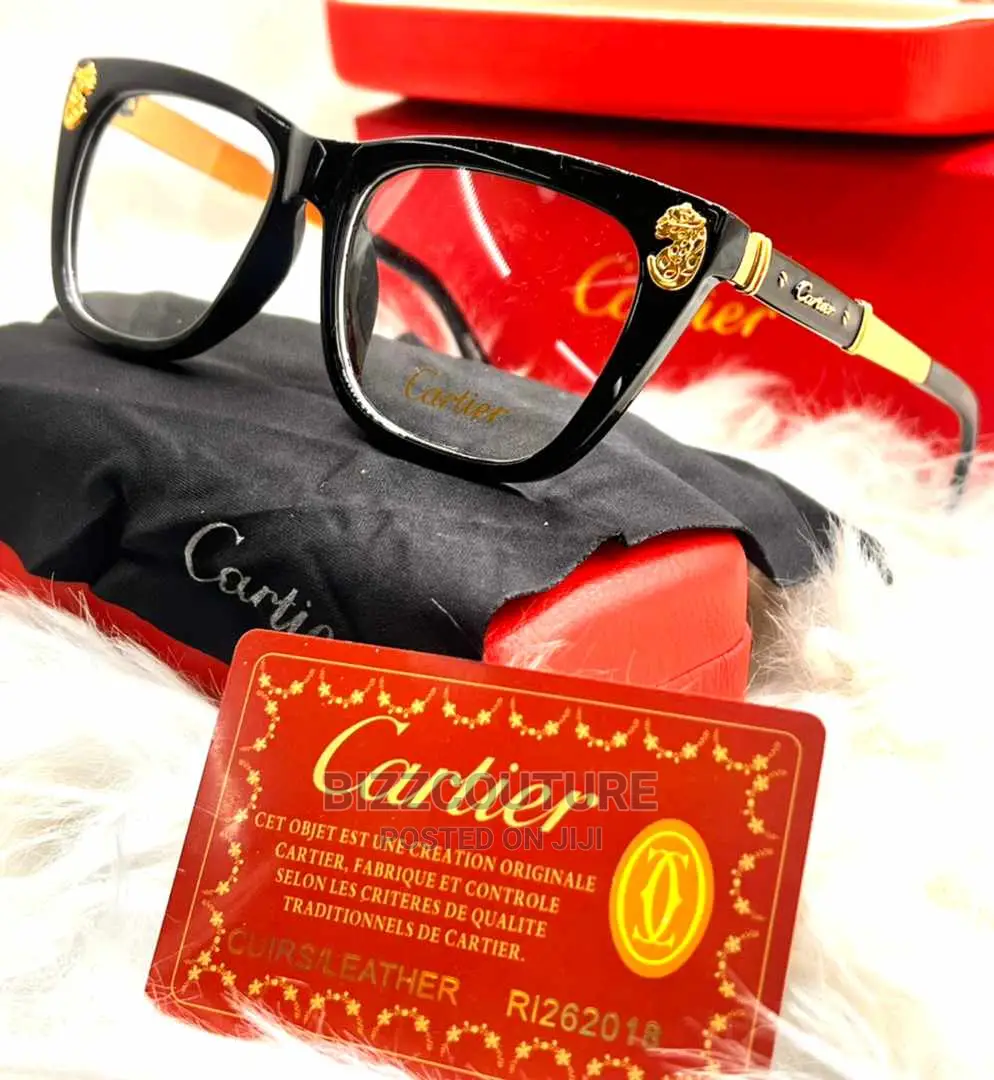 Original CARTIER Eye Wear Glasses Available in Store