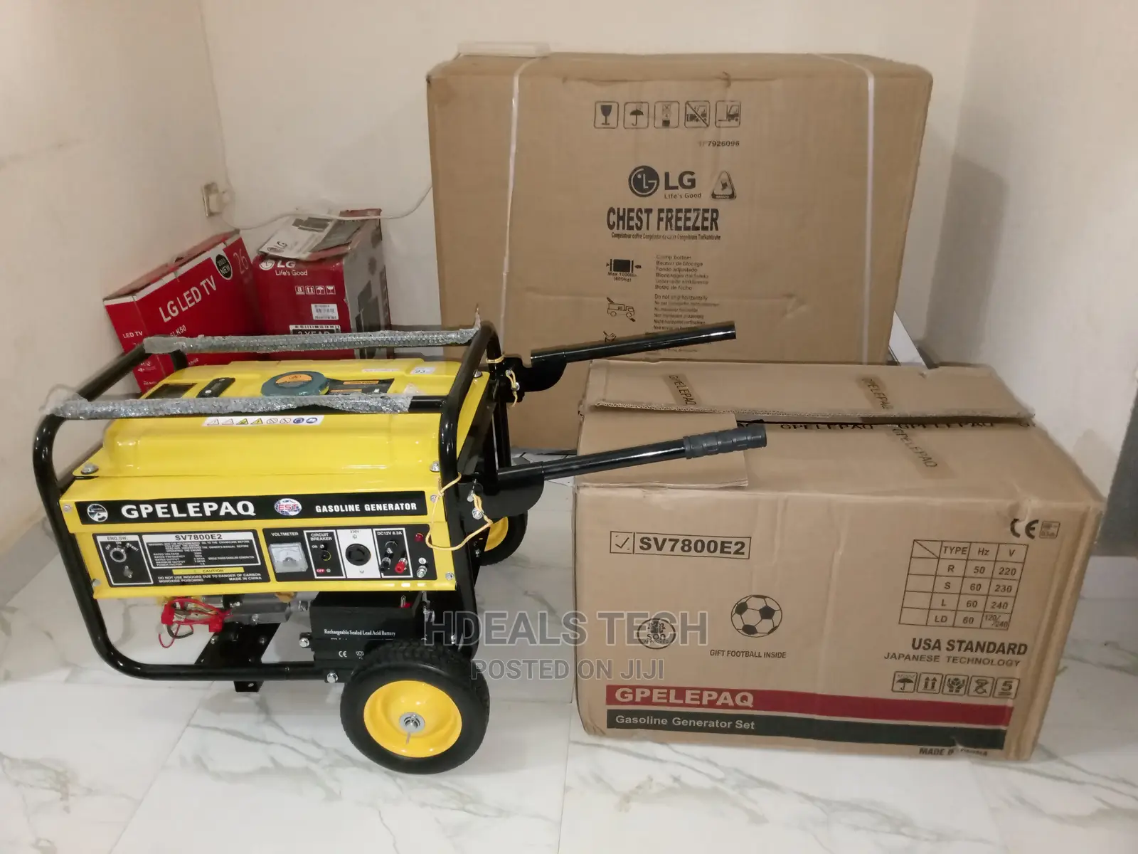 5.0KVA Gp-Elepaq Automatic Generator [SV7800E2].