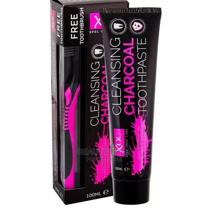 Original Teeth Whitening Charcoal Toothpaste For Yellow Teet