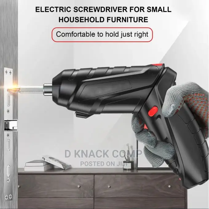 Rechargeable 3.6V Electric Screwdriver, Cordless Drill
