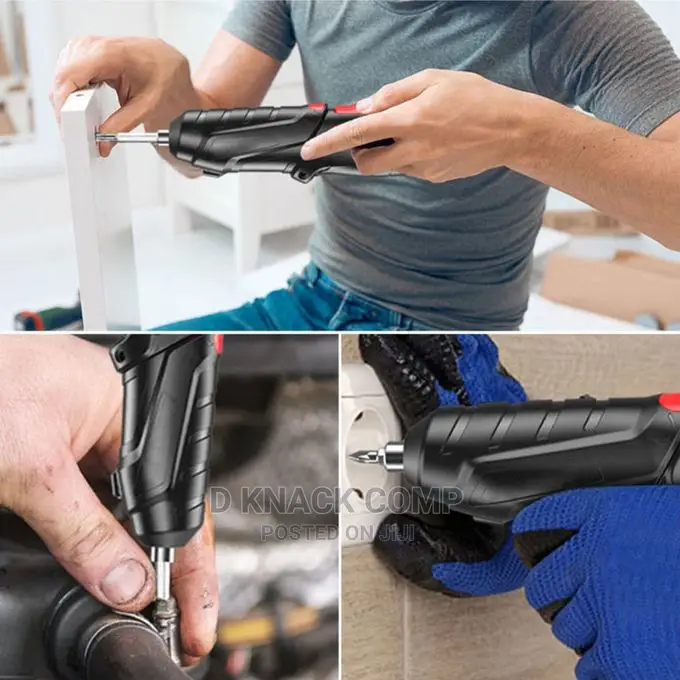 Rechargeable 3.6V Electric Screwdriver, Cordless Drill