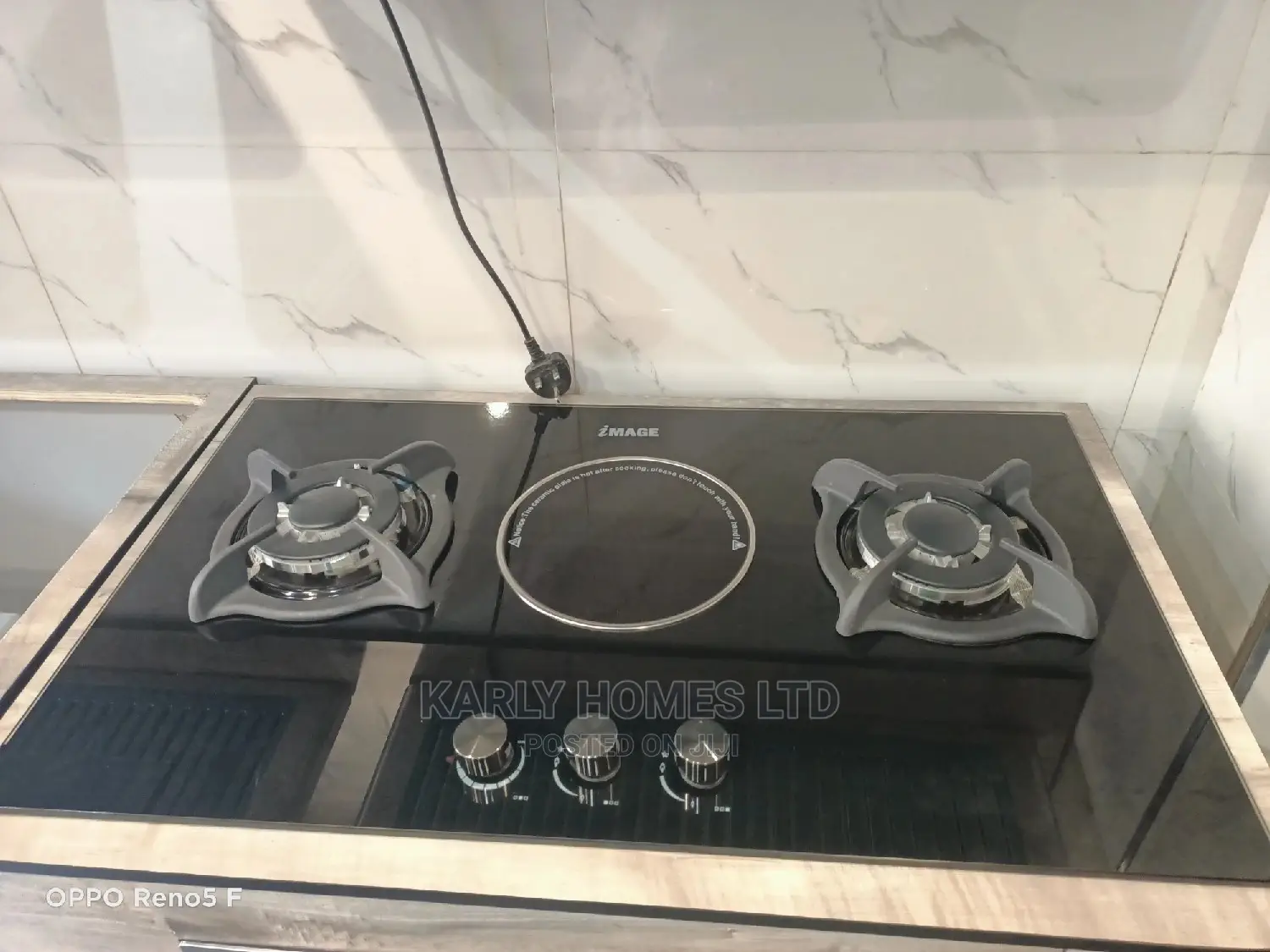 The Electric and Gas (3 Burner) Cooker Hob