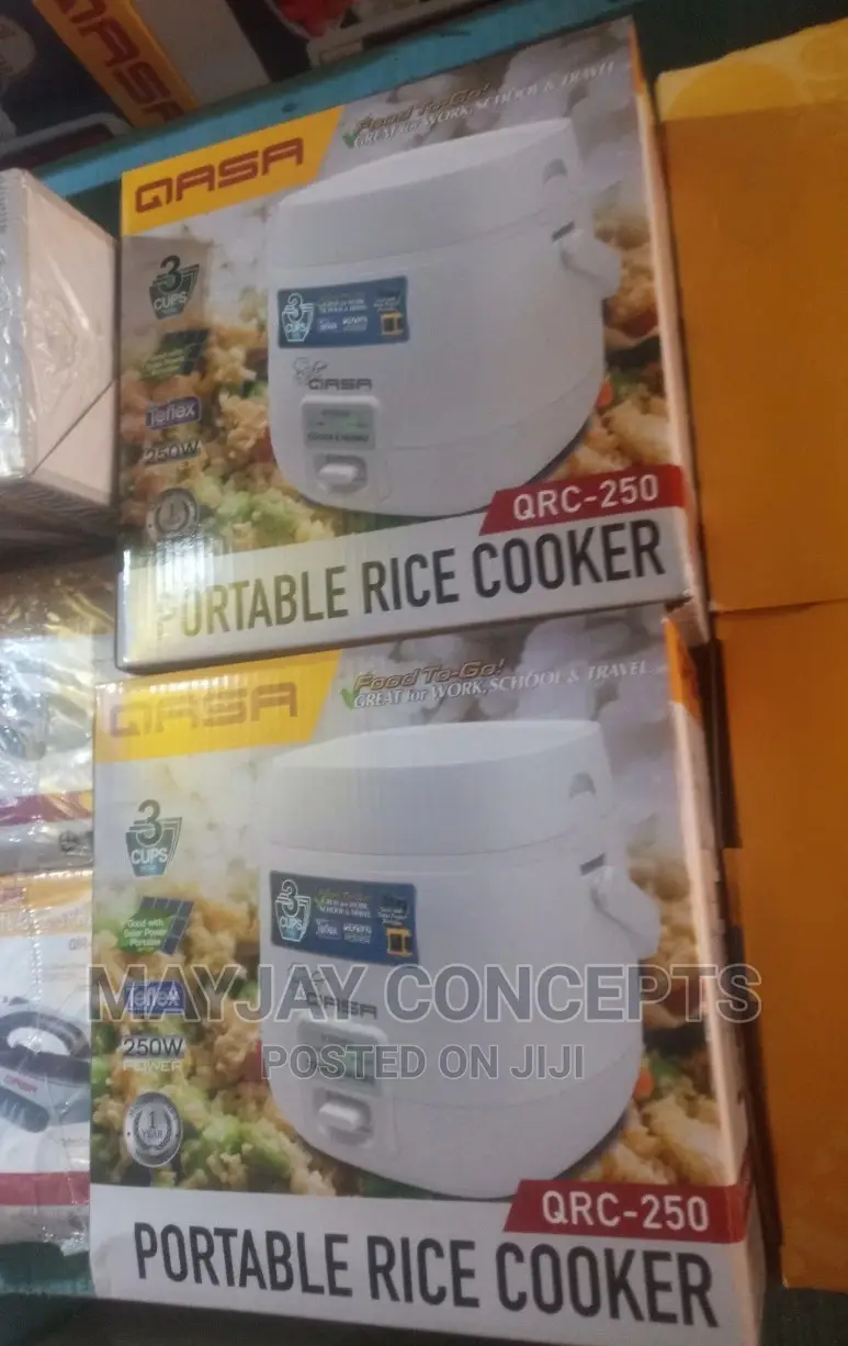 QASA Portable Solar and Electricity Rice Cooker and Warmer