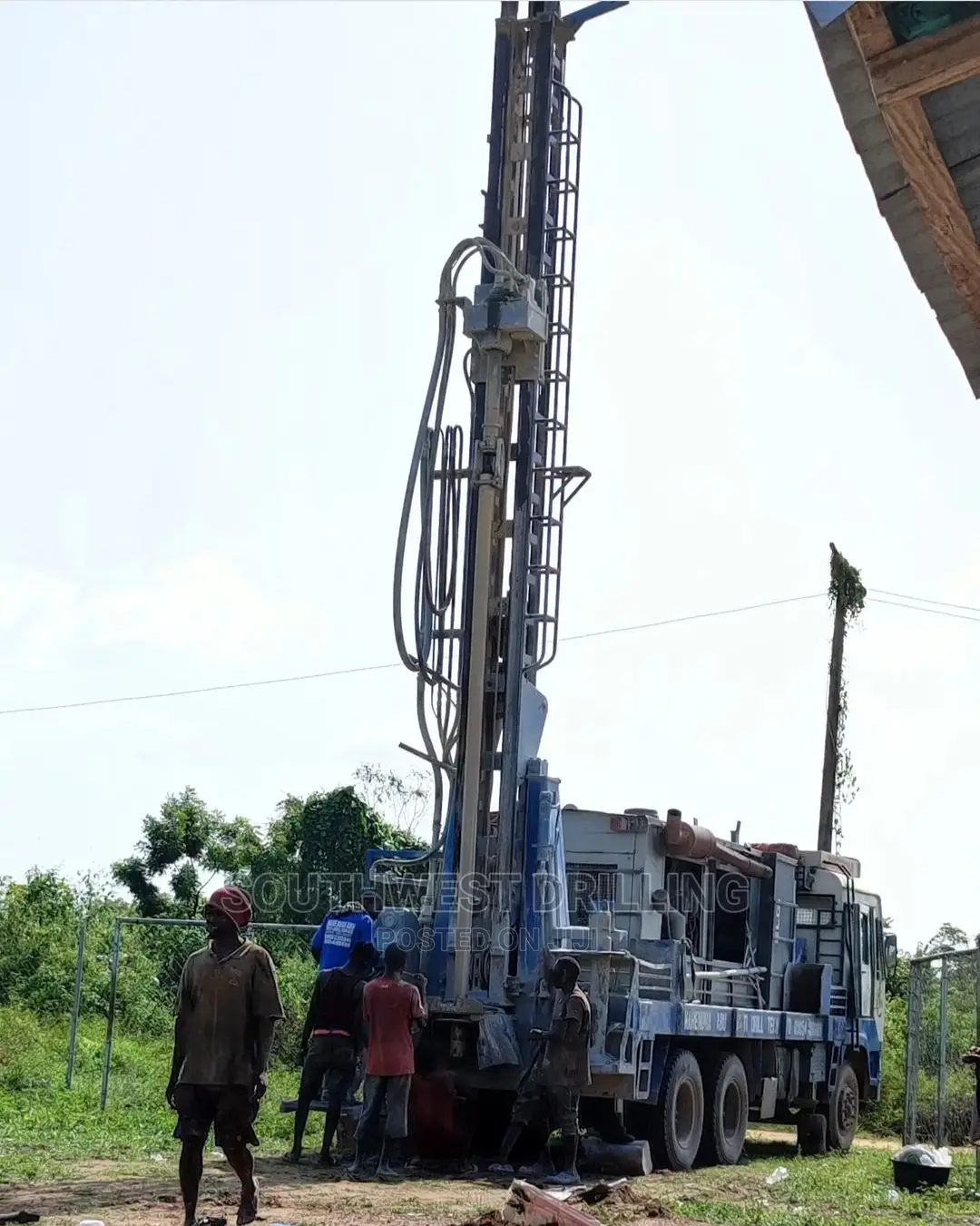 Standard Borehole Drilling in Eruwa, Lanlate, Igangan