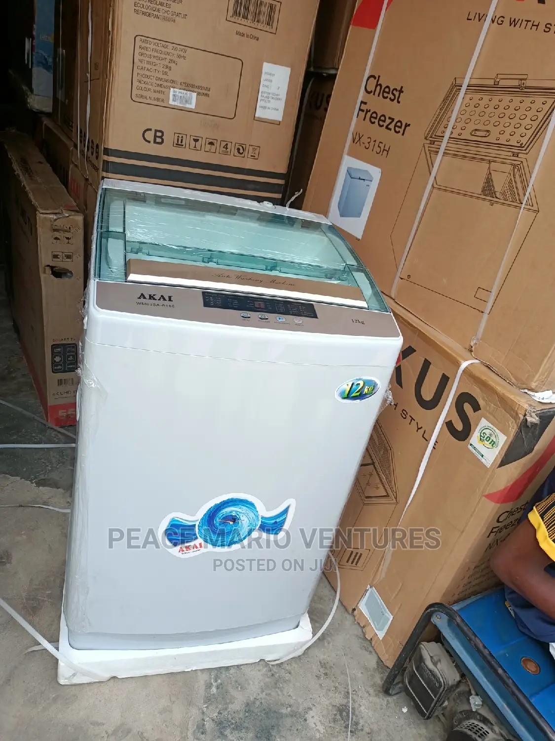 Quality Akai Automatic Washing Machine With 2years Warranty