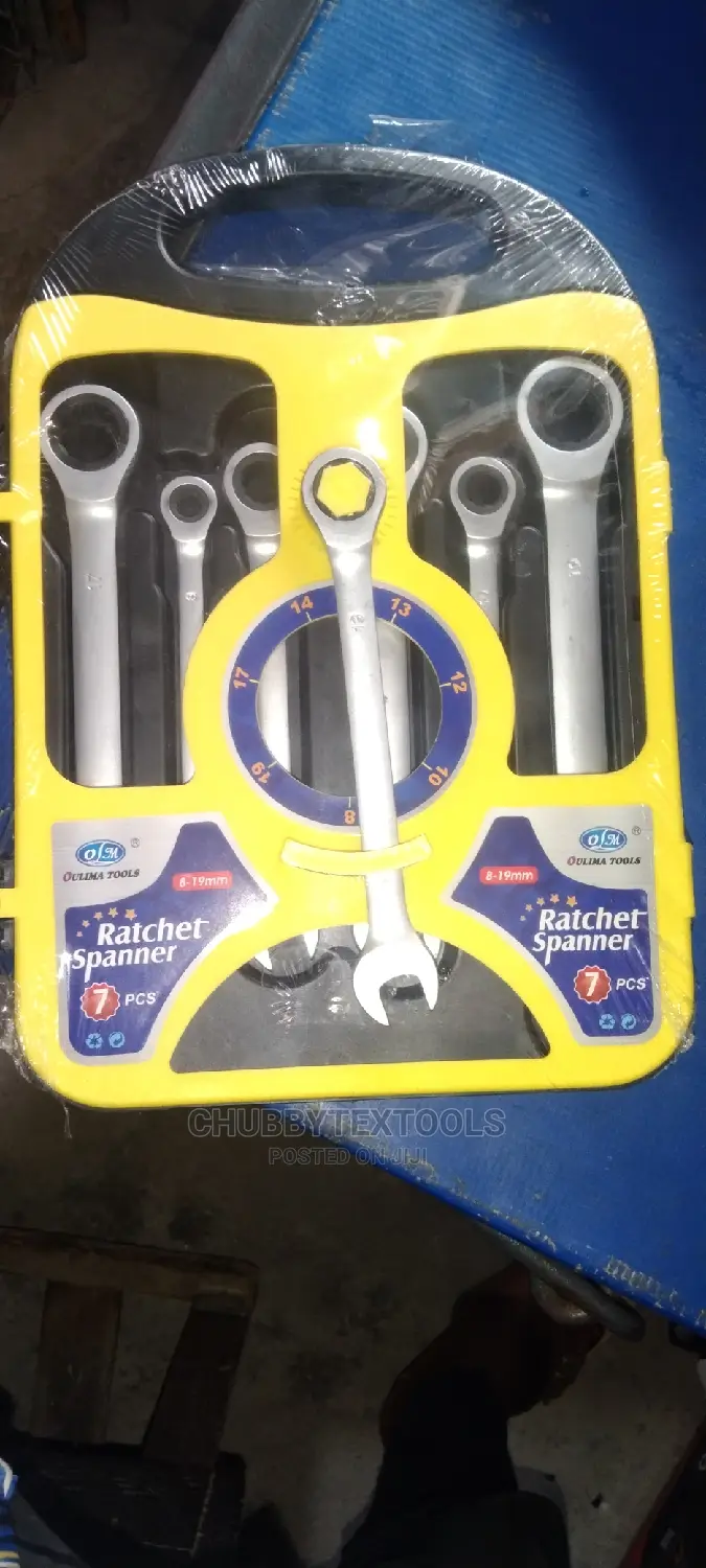 Ratchet Combination Spanner 8 to 19mm