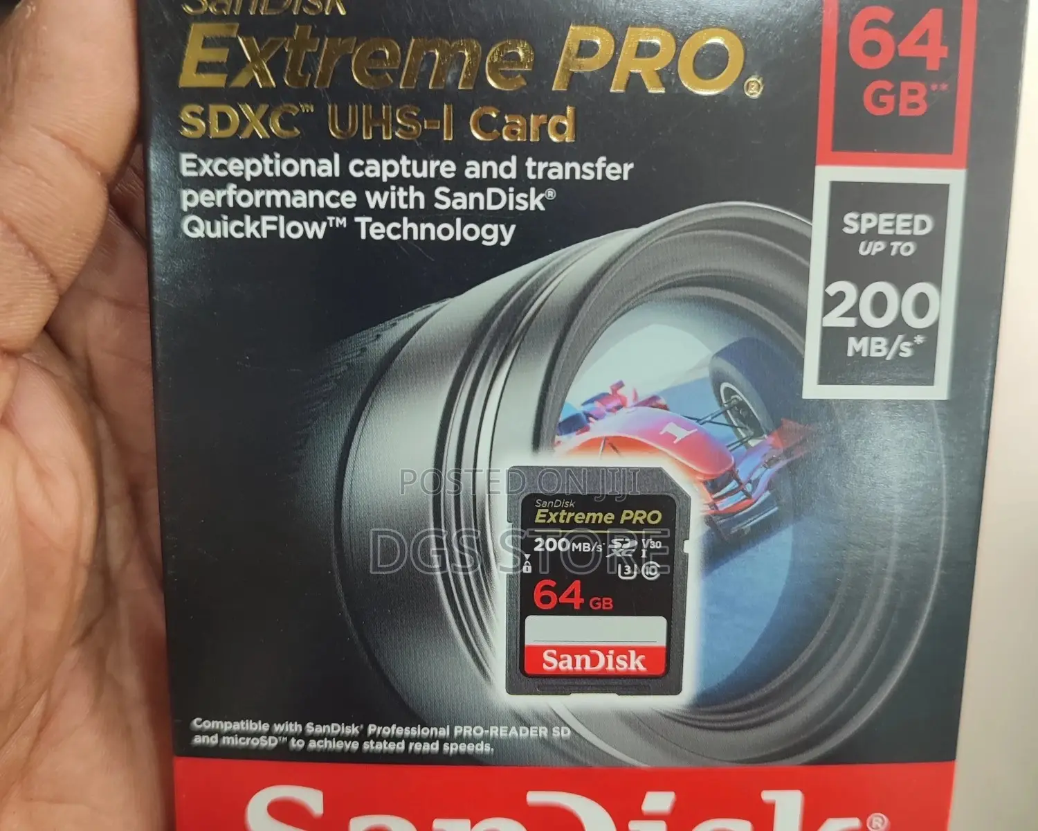Sandisk Extreme Pro 64gb SDXC Uhs-1 170mb/S