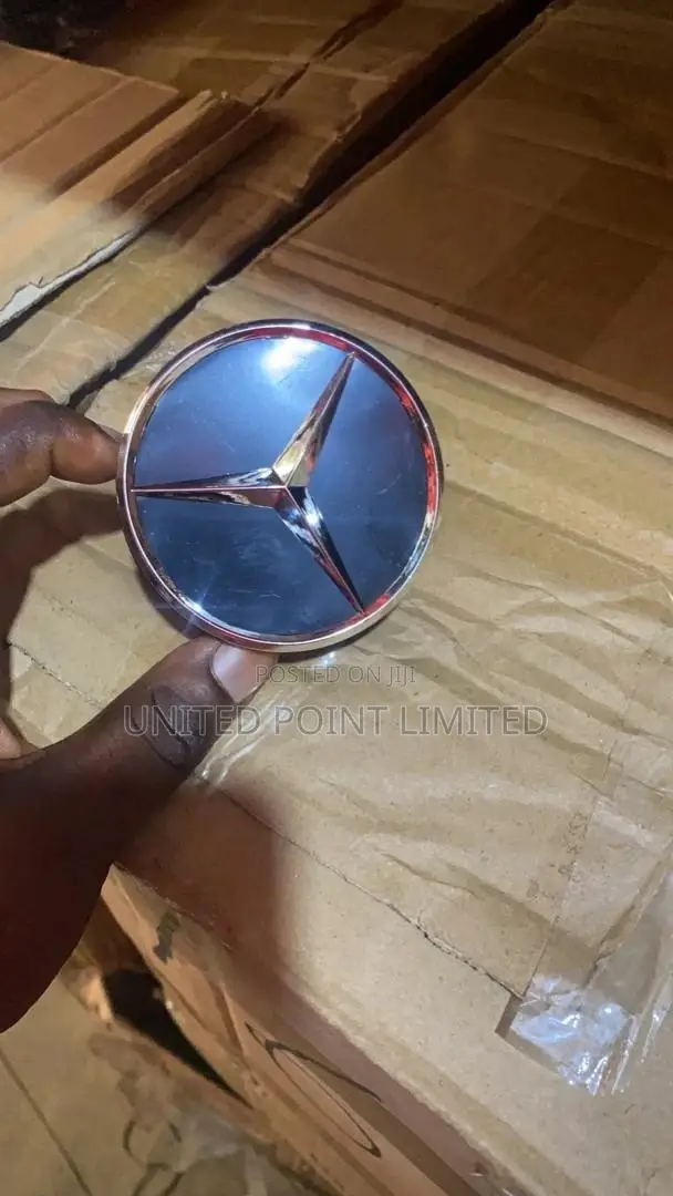 Wheel Cover Logo Benz 4pcs