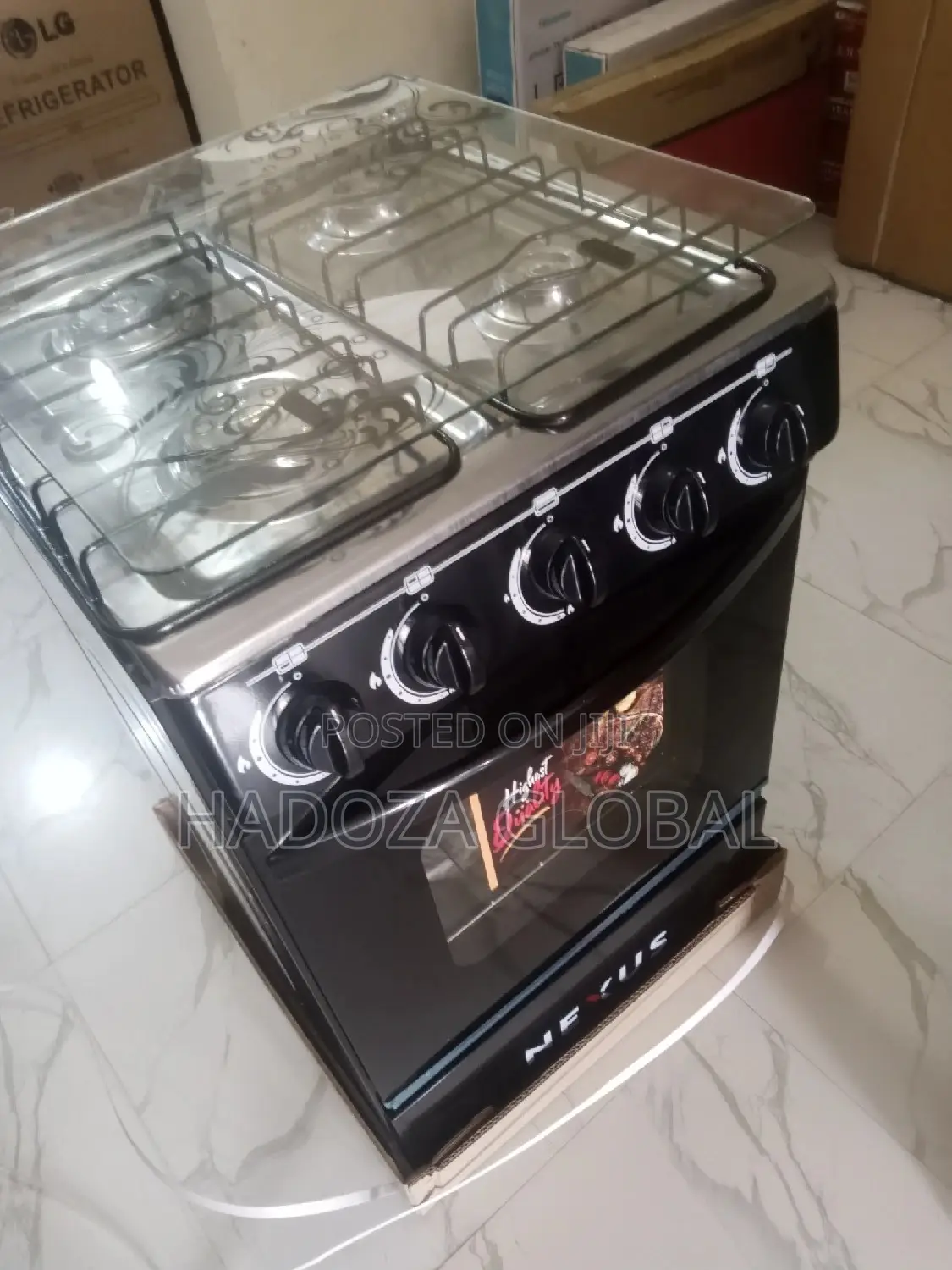 Nexus 4 Burner Gas Cooker