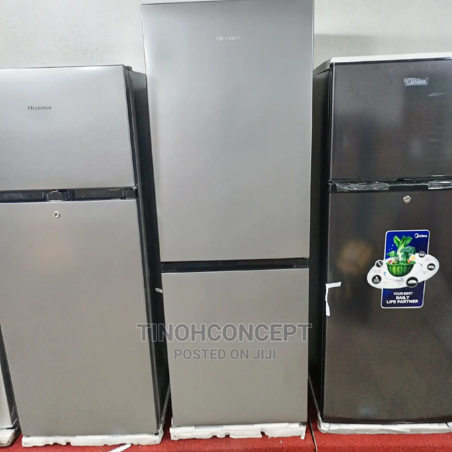 Hisense Refrigerator With Half Freezer 290l