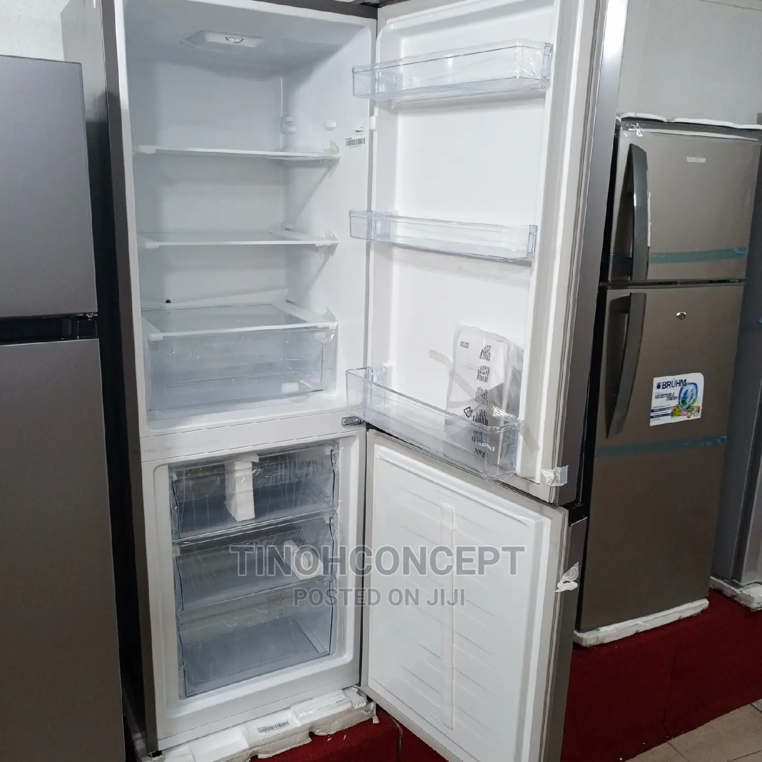 Hisense Refrigerator With Half Freezer 290l