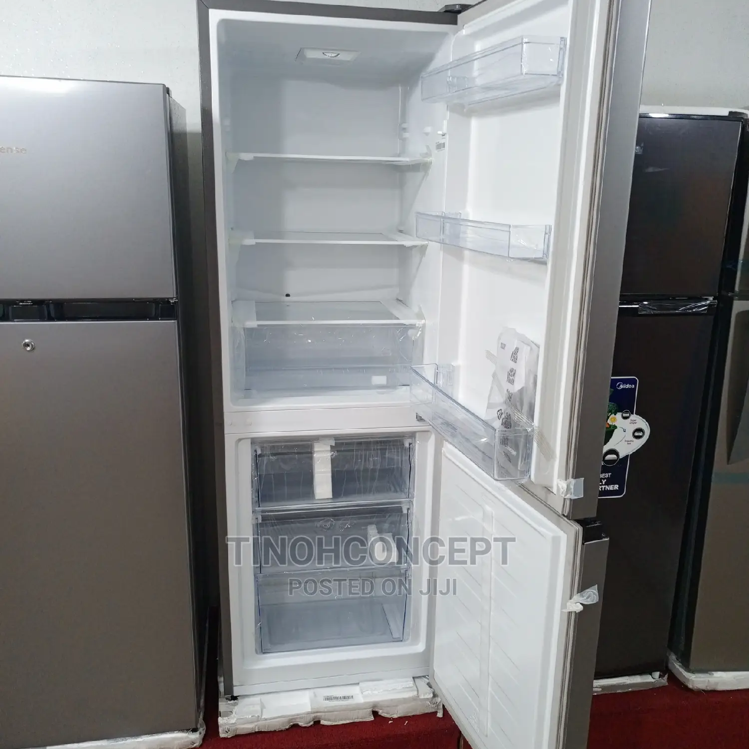 Hisense Refrigerator With Half Freezer 290l