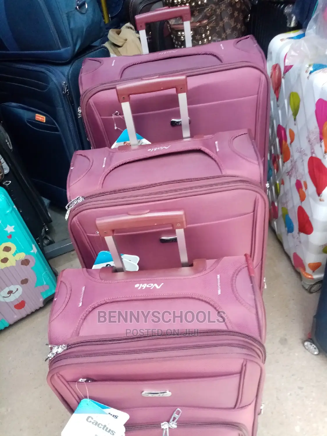 Set of 3 Imported Traveling Luggage Boxes