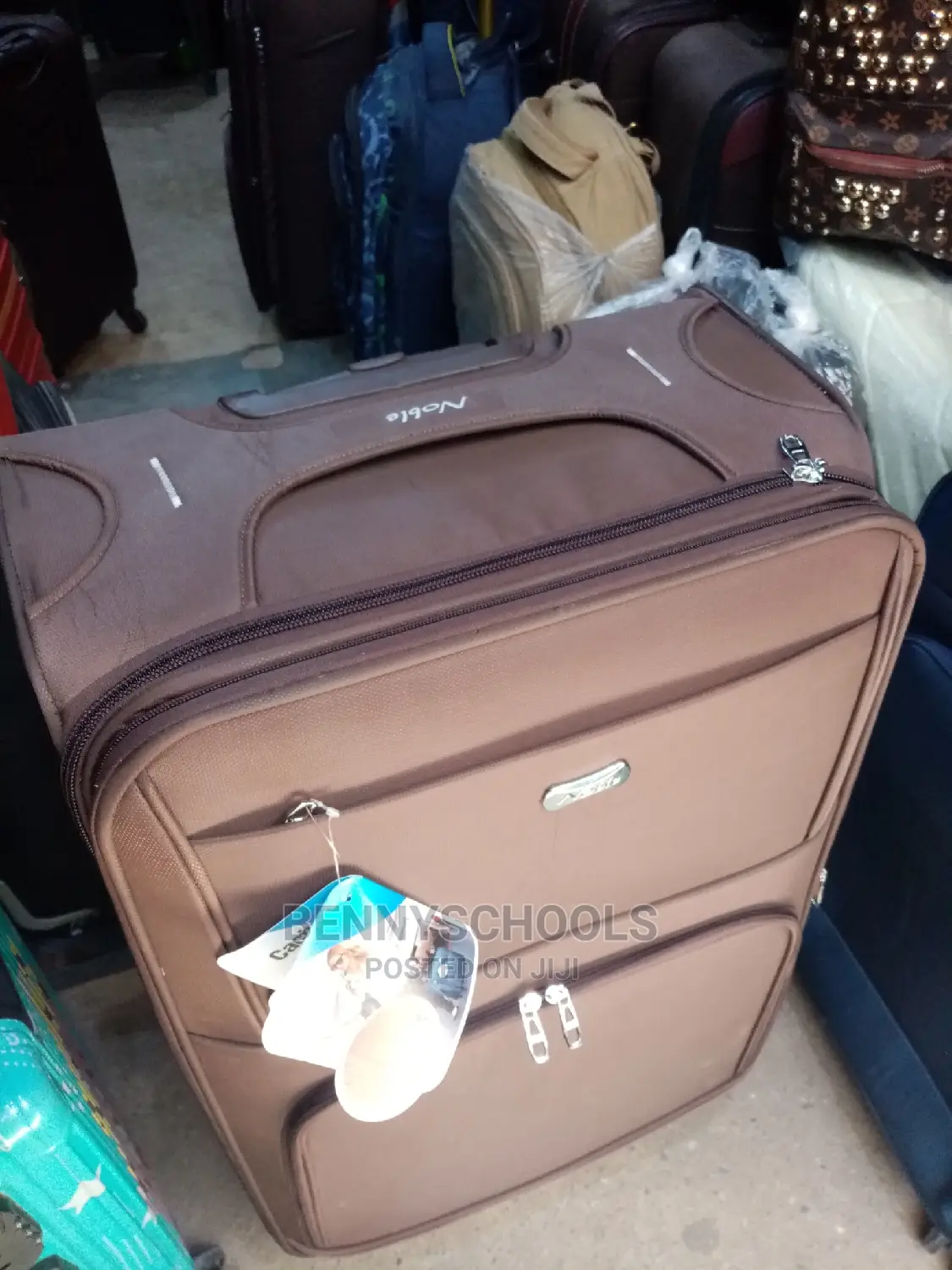 Big Imported Brown Traveling Luggage Box
