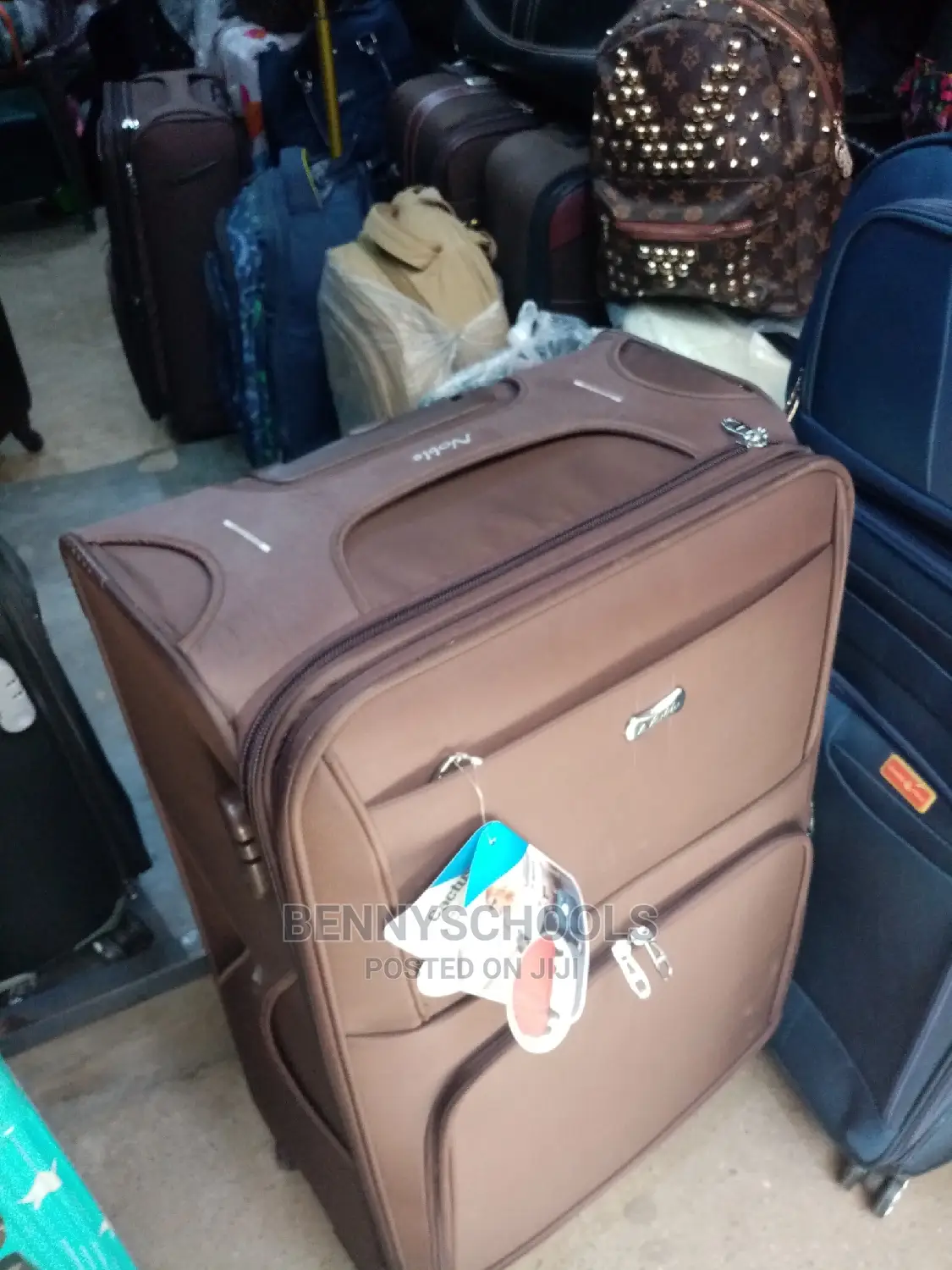 Big Imported Brown Traveling Luggage Box
