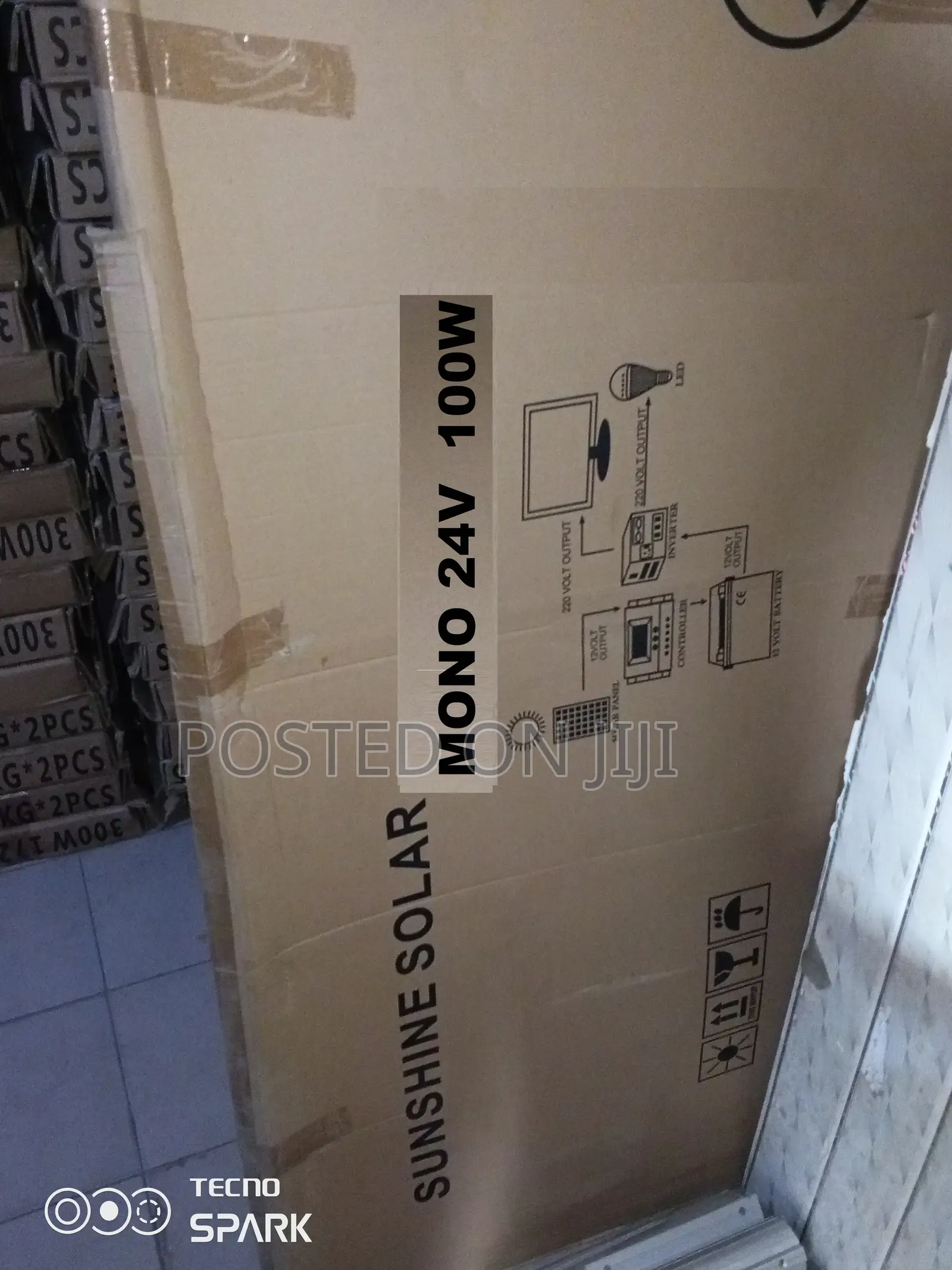 Sunshine 100W 24V Solar Mono Panel