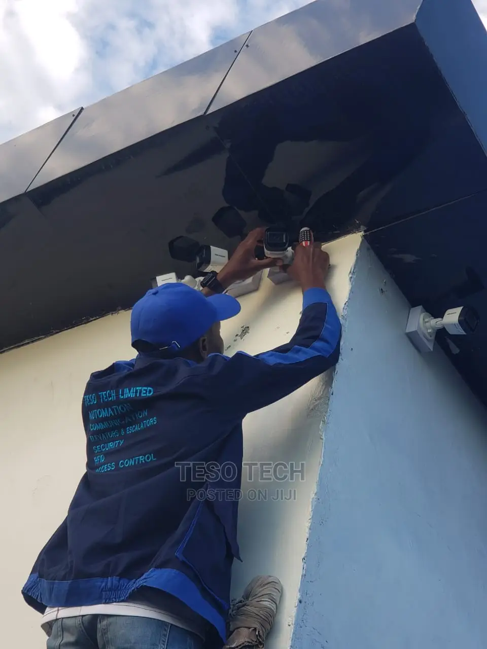 CCTV With Smart Motion Detectors Installation