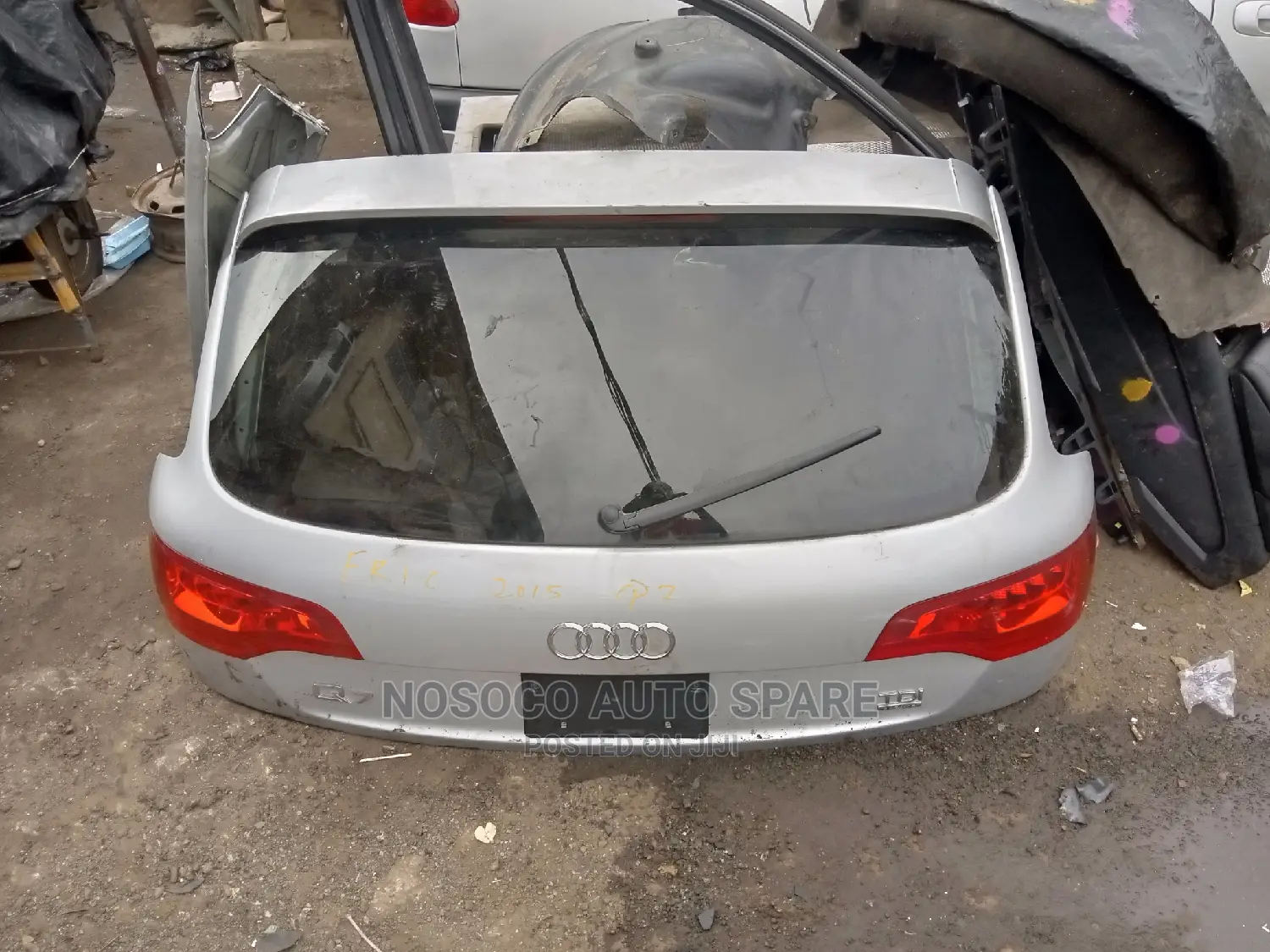 Back Boot Audi Q7 2013 2015
