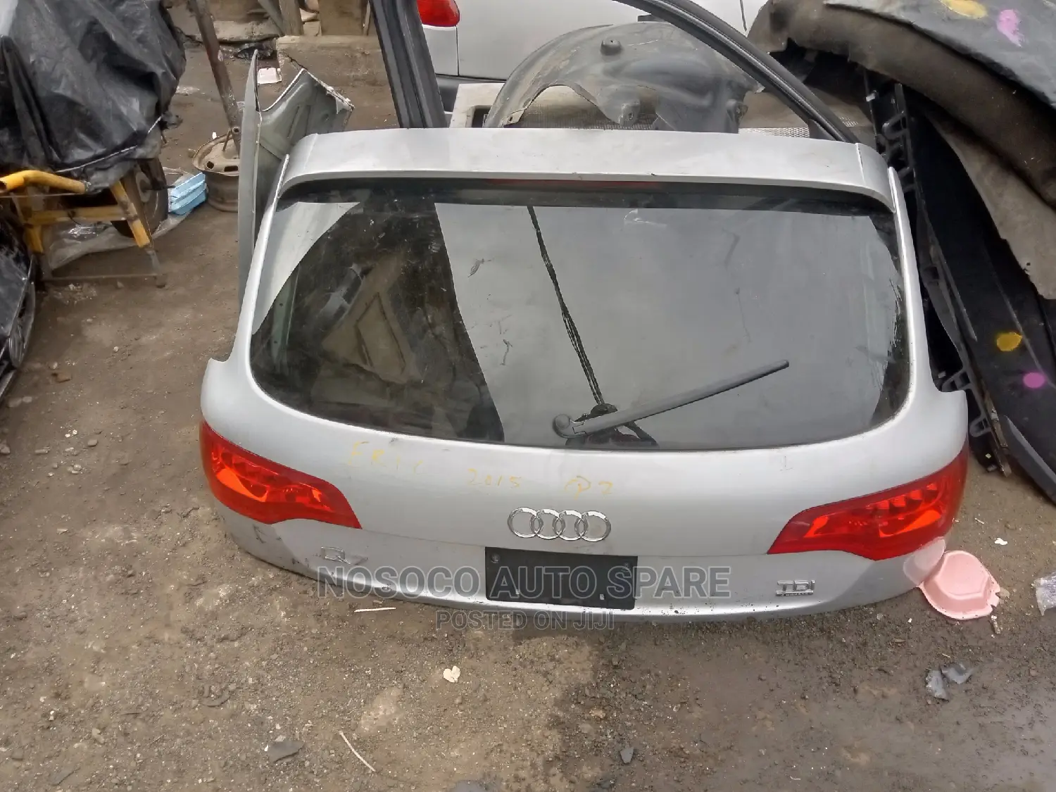 Back Boot Audi Q7 2013 2015