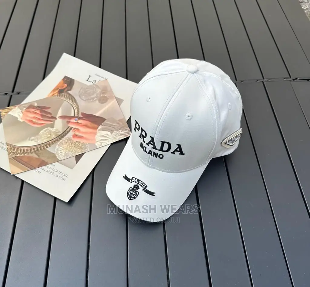Men Luxury Prada Cap