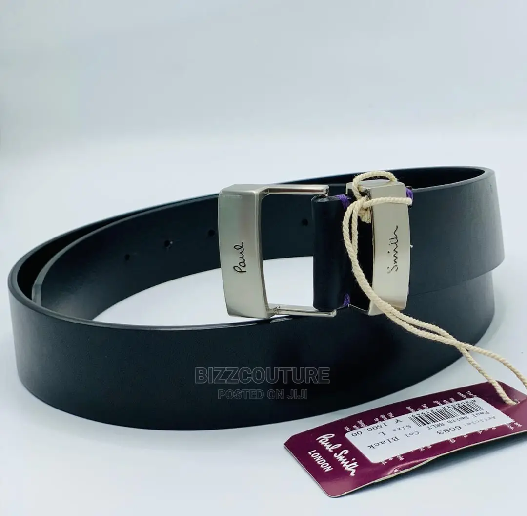 Original PAUL SMITH Leather Belts Available in Store
