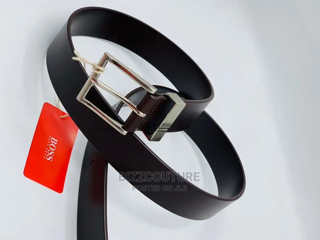 Original HUGO BOSS Leather Belts Available in Store