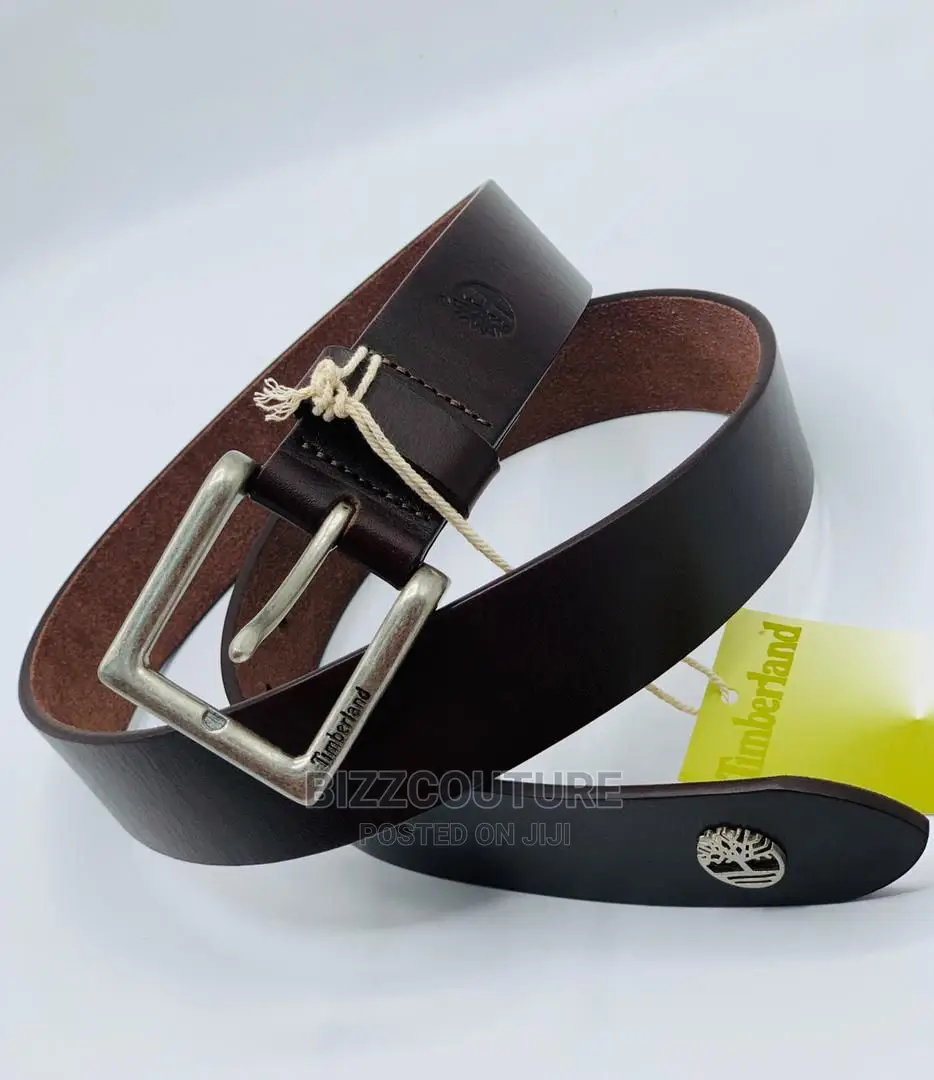 Original TIMBERLAND Leather Belts Available in Store