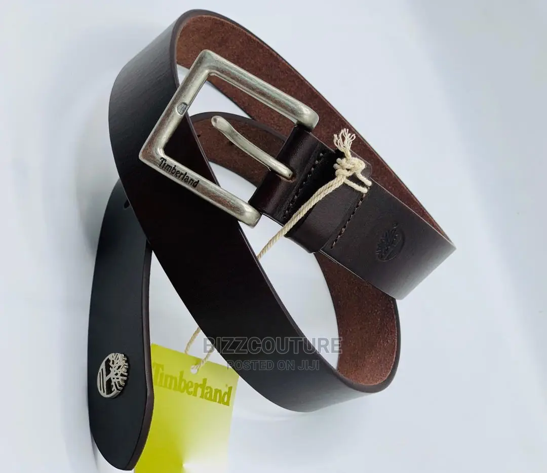 Original TIMBERLAND Leather Belts Available in Store