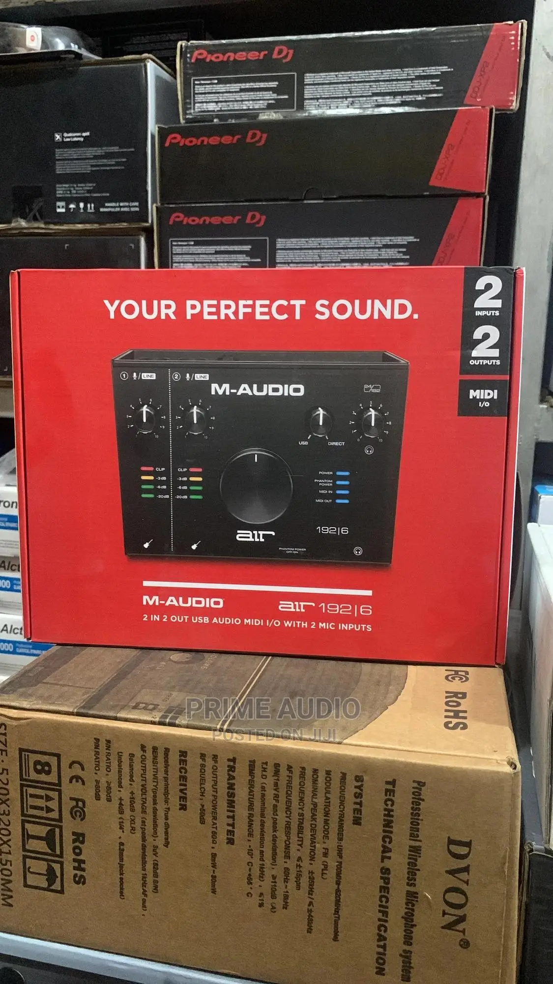 M-Audio Air 192/6 2in 2out Usb Audio Soundcard