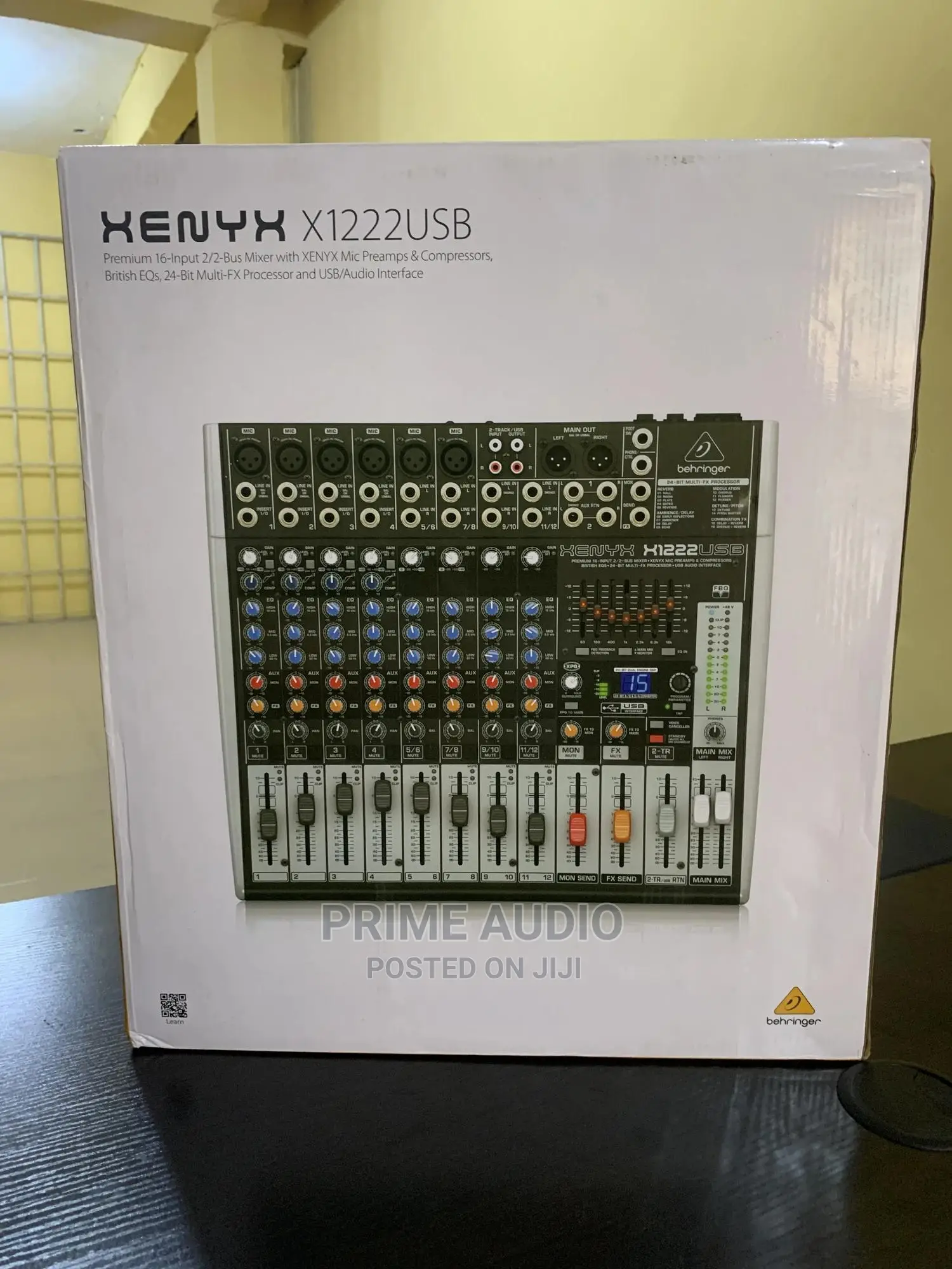 Behringer 12 Channel Mixer XENYX X1222USB