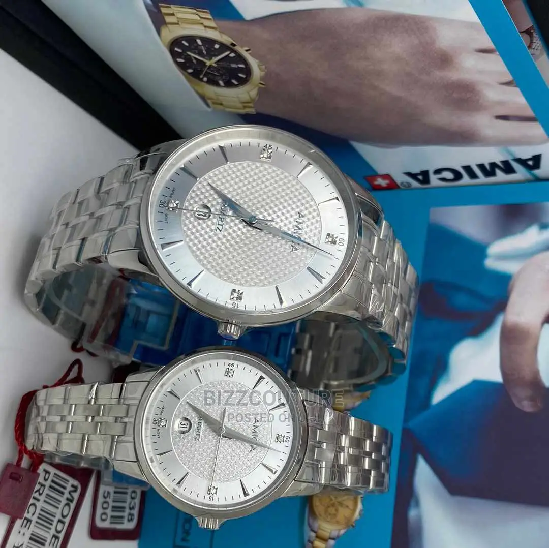 Original AMICA Couples Steel Watch Available in Store