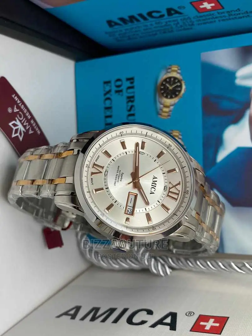 Original AMICA Full Steel Automatic Watch Avilable in Store