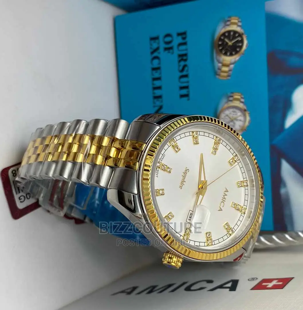Original AMICA Full Steel Automatic Watch Available in Store