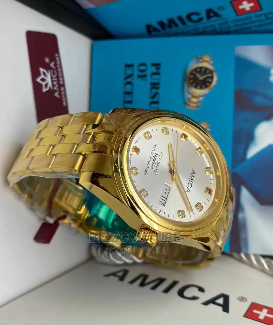 Original AMICA Full Steel Automatic Watch Available in Store
