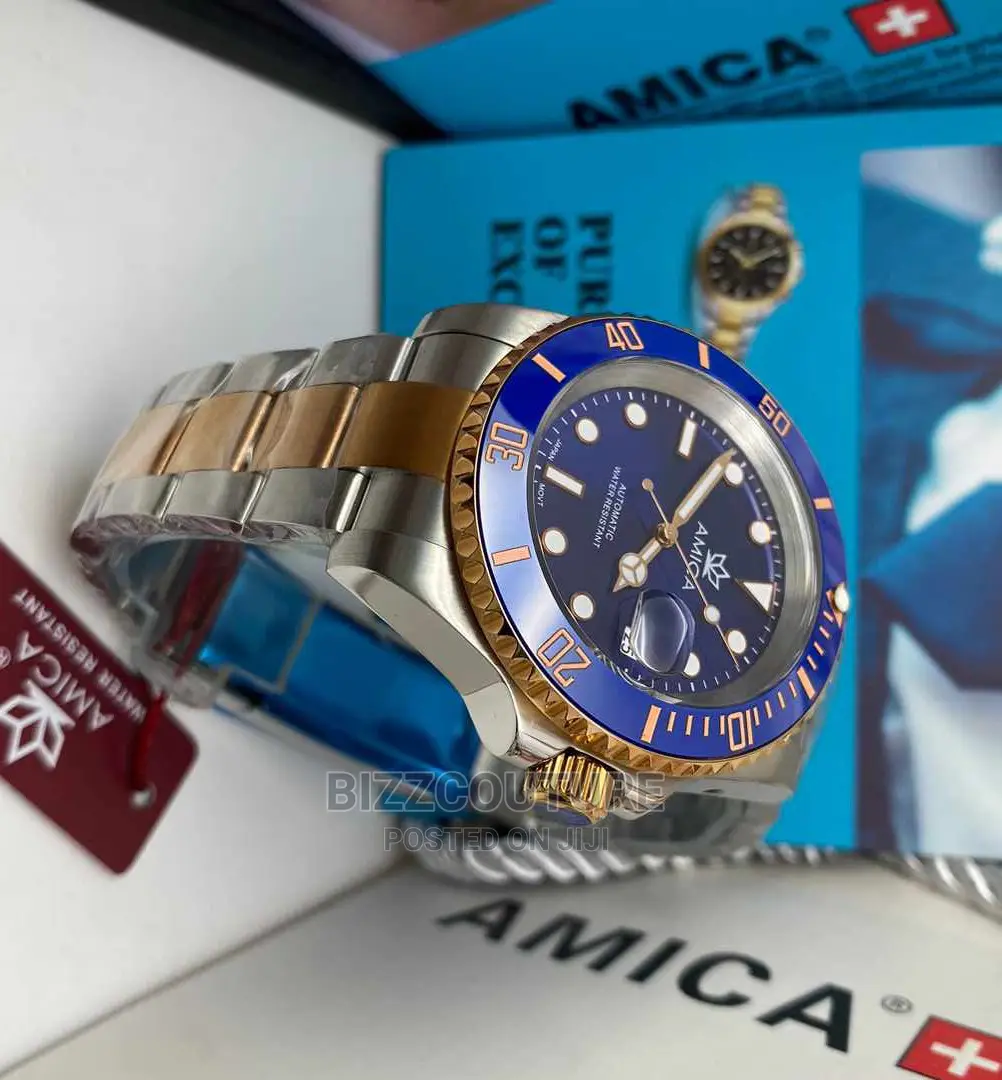 Original AMICA Full Steel Automatic Watch Available in Store
