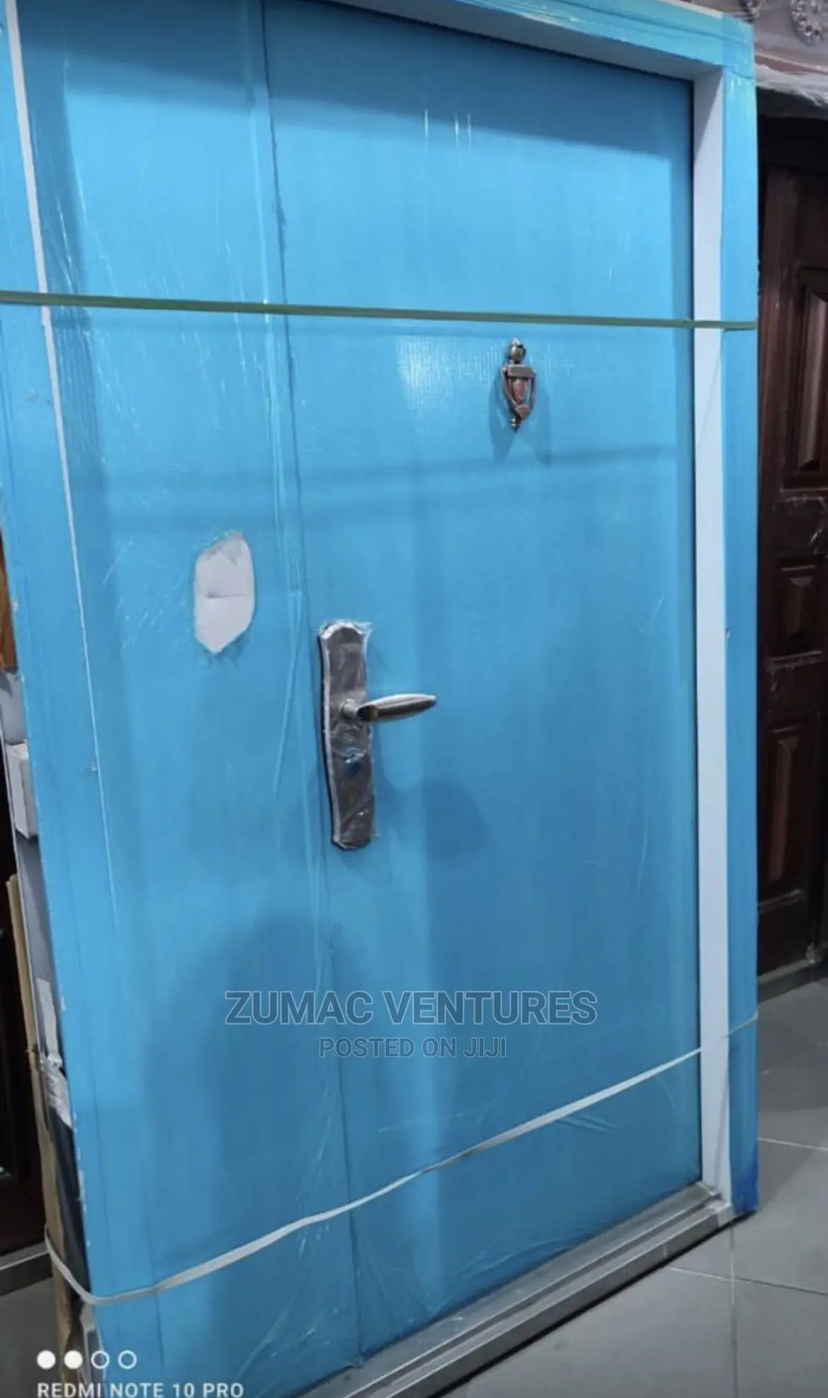White 90MM China Steel Door