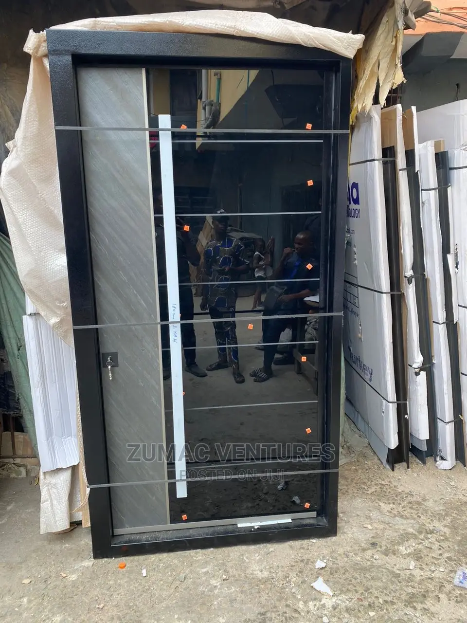 Armoured Pivot Door