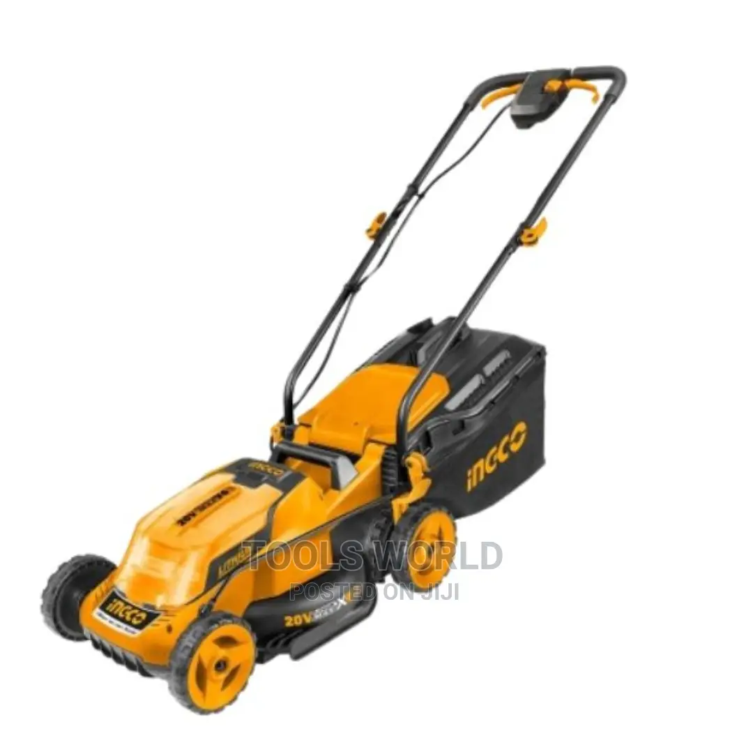 INGCO Lithium-Ion Cordless Lawn Mower 40V 20" Inch Hand Push